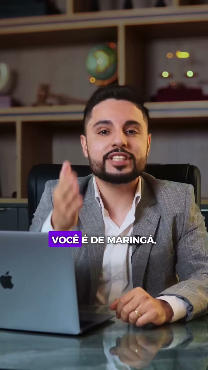 Segundo 0 do vídeo com legenda Você é de Maringá