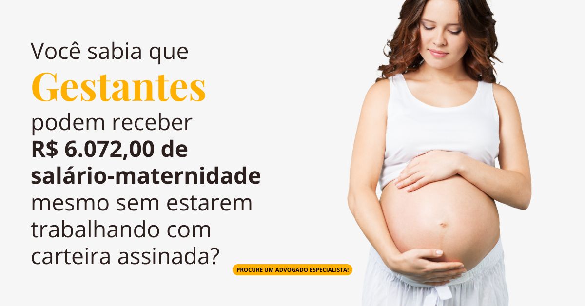 Peça amarela horizontal com gestante e serifada